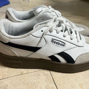 Reebok white sneakers